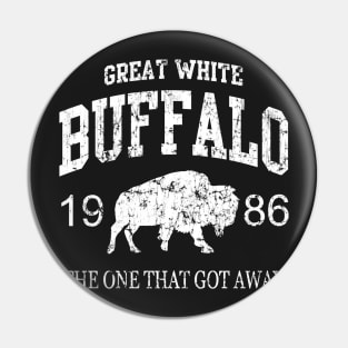 HTTM Great White Buffalo Pin