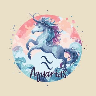 Aquarius Astrological Sign T-Shirt