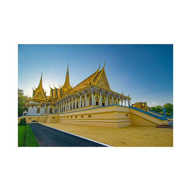 The Throne Hall, Royal Palace, Phnom Penh by BrianPShaw