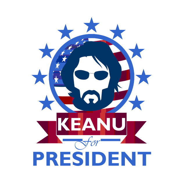 Keanu for President by DWFinn