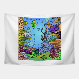 Sealife 109 (Style:1) Tapestry