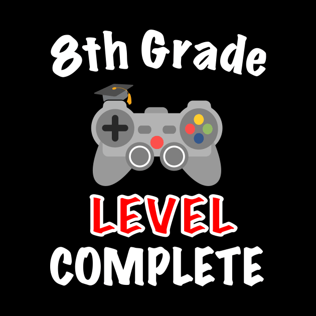 8th Grade Graduation Gamer by designs4up