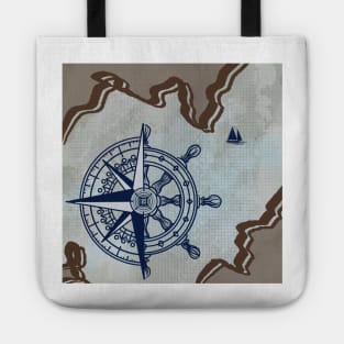 Fortune favors the bold who sail off map Tote