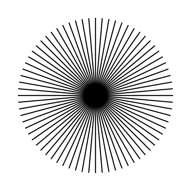 Radiant Op Art by n23tees