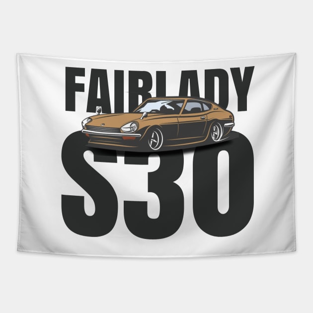 Fairlady S30 Tapestry by MOTOSHIFT