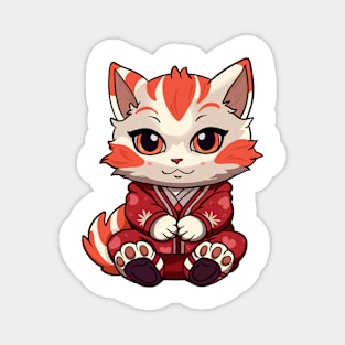 Cat Couture: Kimono Chronicles Magnet