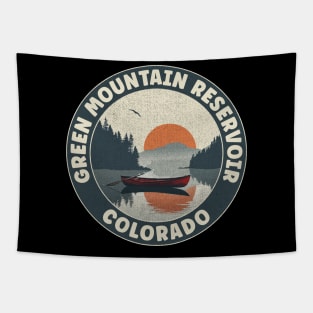 Green Mountain Reservoir Colorado Sunset Tapestry