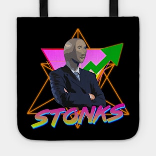 Stonks Vintage Aesthetic Tote