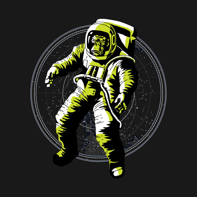 Ape Astronaut by primate