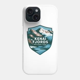 Kenai Fjords National Park Emblem Phone Case