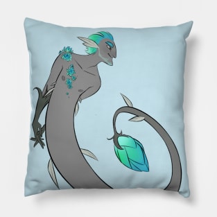 Merman Blue Pillow