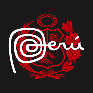 Peru Logo - Escudo del Perú - Marca Peru T-Shirt