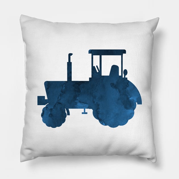 Tractor Pillow by TheJollyMarten