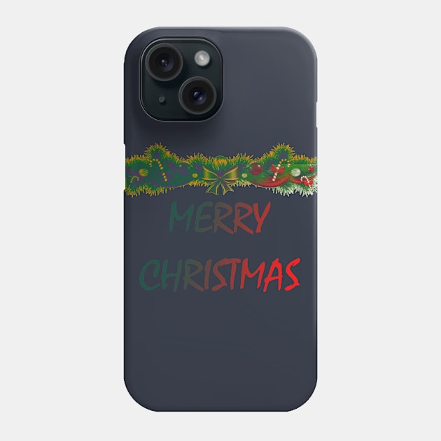 merry christmas Phone Case by simoo