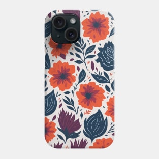 Flower pattern design Phone Case