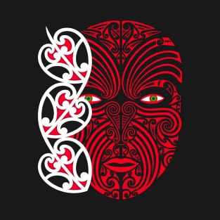 Māori warrior face T-Shirt