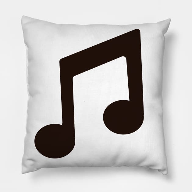 Musical Note Pillow by nickemporium1