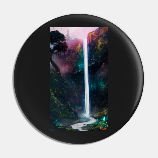 Waterfall Pin by Cyan-Orange