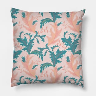 Pretty Elegant Acanthus Leaves Pillow