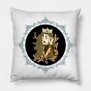 Attractive Pretty Lady Pillow