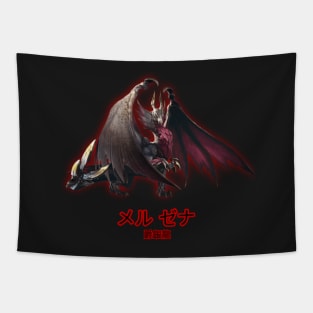 Malzeno "The Silver Duke Dragon" Tapestry