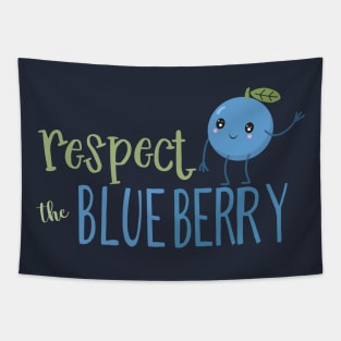 Respect the Blueberry Tapestry