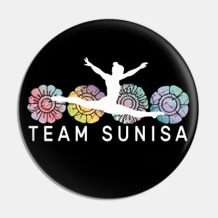 Team Suni Gymnastics Girl For American Gymnast Pin