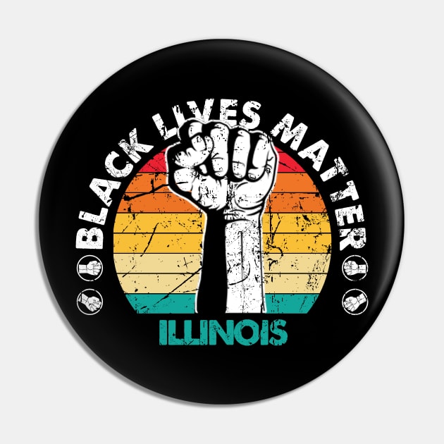 Illinois black lives matter political protest Pin by Jannysingle