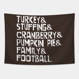 And Thanksgiving Holiday Tapestry