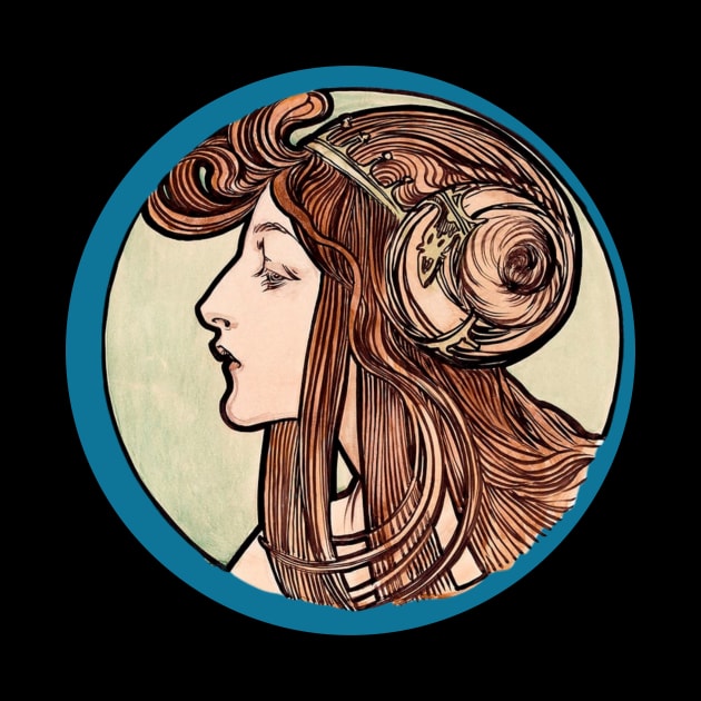 Warrior Woman from Mucha by WearablePSA