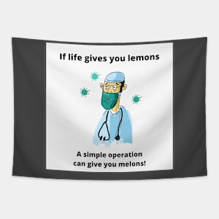 If life gives you Lemons Tapestry