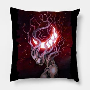 Lunar Red Pillow