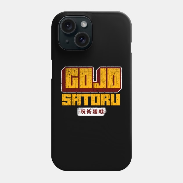 Gojo Satoru Phone Case by AlfinStudio