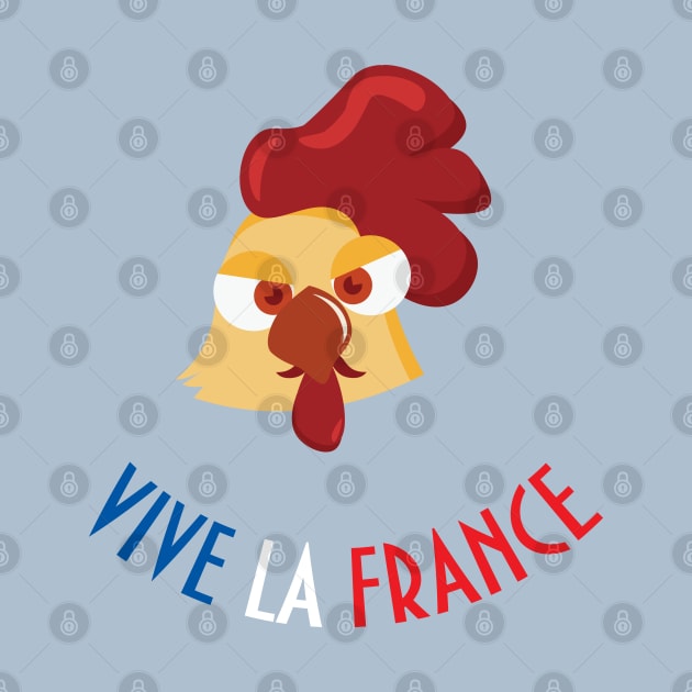 Vive la France Rooster by tatadonets