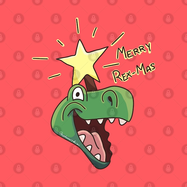 Merry Rex-mas by nonbeenarydesigns