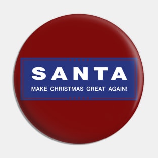 Santa - Make Christmas Great Again Pin