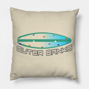 Outer banks north carolina surfing Pillow