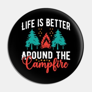 Funny Campfire Pin