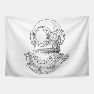 Dive Helmet Tapestry