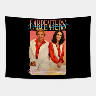 The Carpenters 1978 Christmas Portrait Aesthetics Tapestry