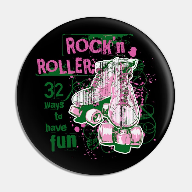 Rock`N Roller 32 Pin by viSionDesign