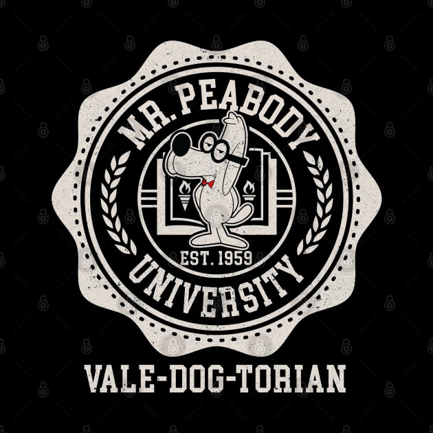 Mr. Peabody University by Alema Art