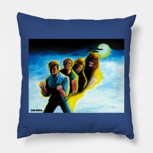 Karate werewolf Pillow