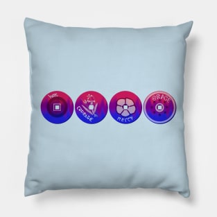 Bi Pride Coins Pillow