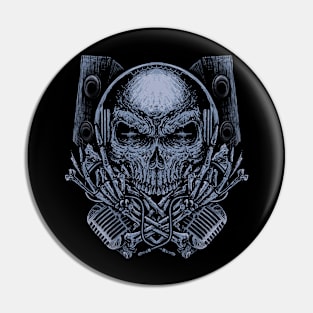 Death Music Pin