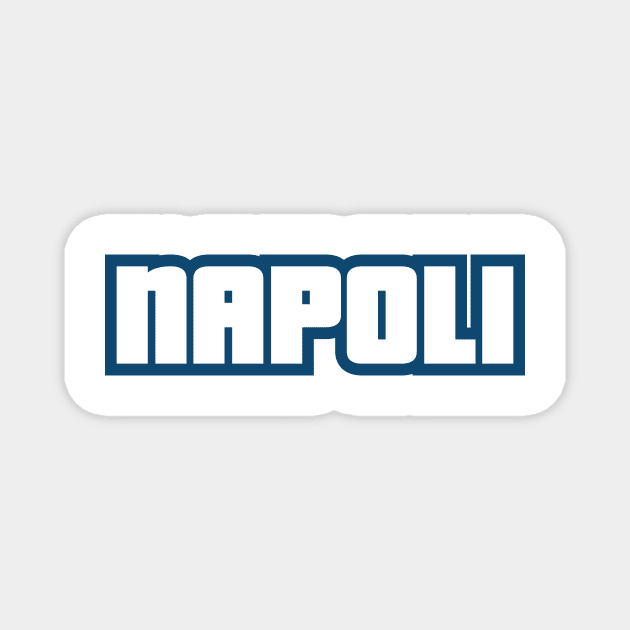 Napoli fans Magnet by lounesartdessin