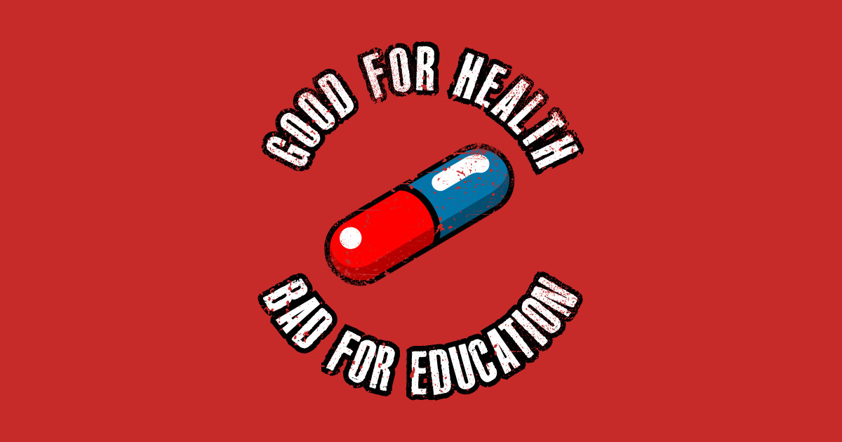 Good for Health, Bad for Education Akira Laptop Case