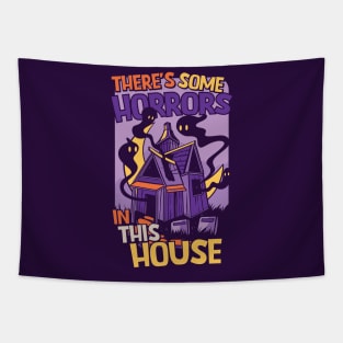 There's Some Horrors in This House // WAP Haunted House Tapestry