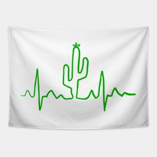 cactus pulse Tapestry