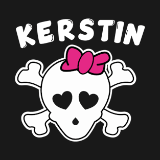 Piratin Kerstin Design For Girls And Women T-Shirt